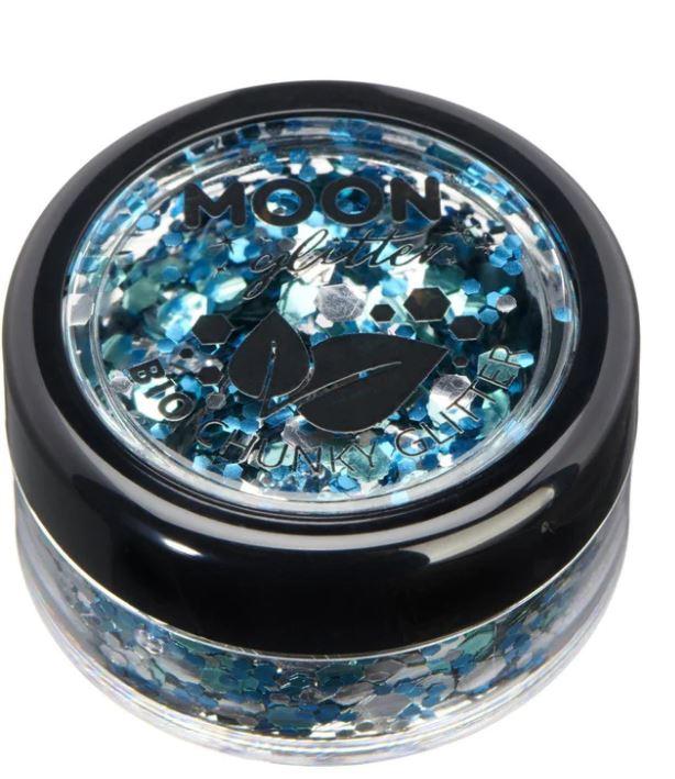 Chunky Glitter Glacier Mystic Biodegradable Moon Glitter Cosmetics
