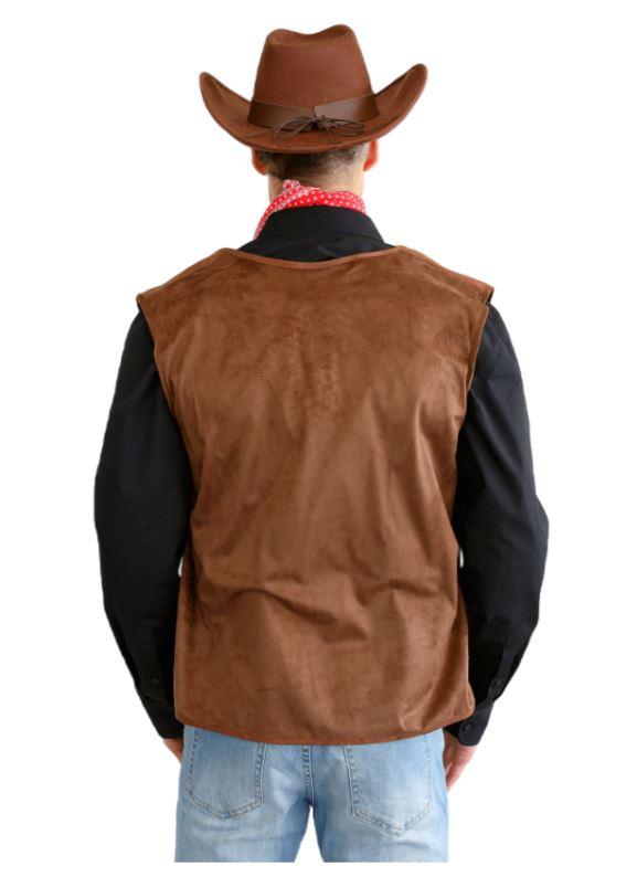 Costume Adult Wild West Cowboy/Cowgirl Vest