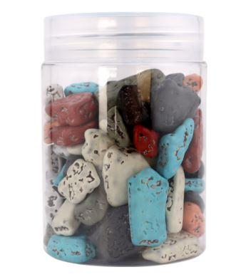 Edible Coloured Chocolate Stones/Rocks/Pebbles Sprinkles Cake Decorating
