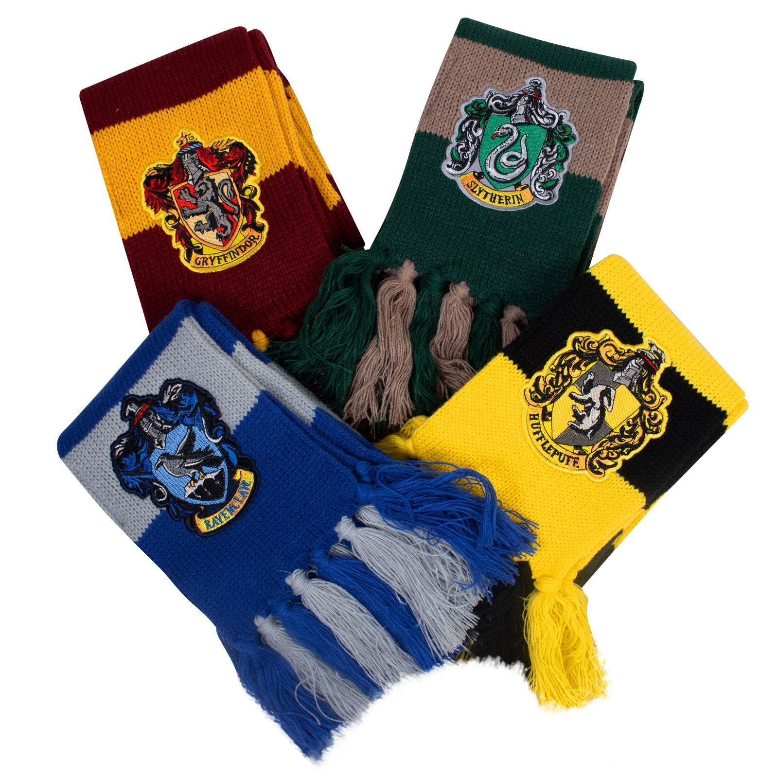 Scarf Slytherin House Deluxe One Size (Harry Potter) Costume Accessory