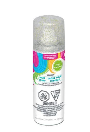Hair Spray Multi Coloured Glitter