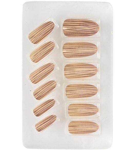 Nails Fake Witch Self Adhesive Pk/12 Costume Accessory