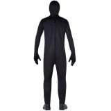 Costume Adult Skeleton Jumpsuit with Hood