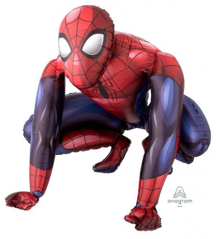 Balloon Foil AirWalker Giant Spiderman Animated (91cm x 91cm)