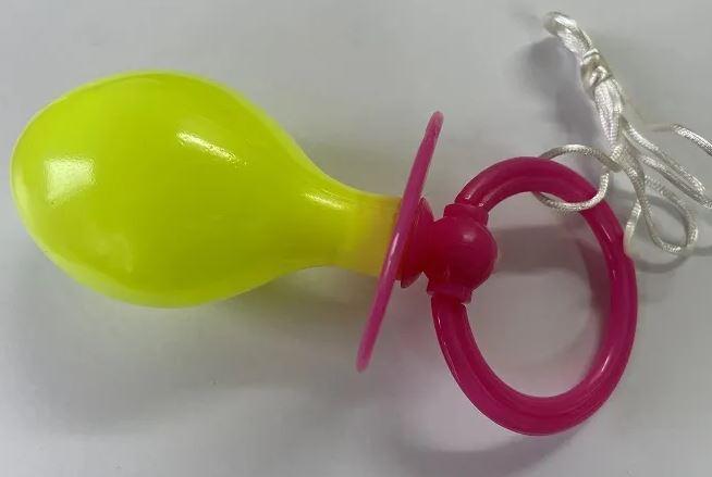 Giant Pink Adult Baby Dummy Oversized Prop 18cm
