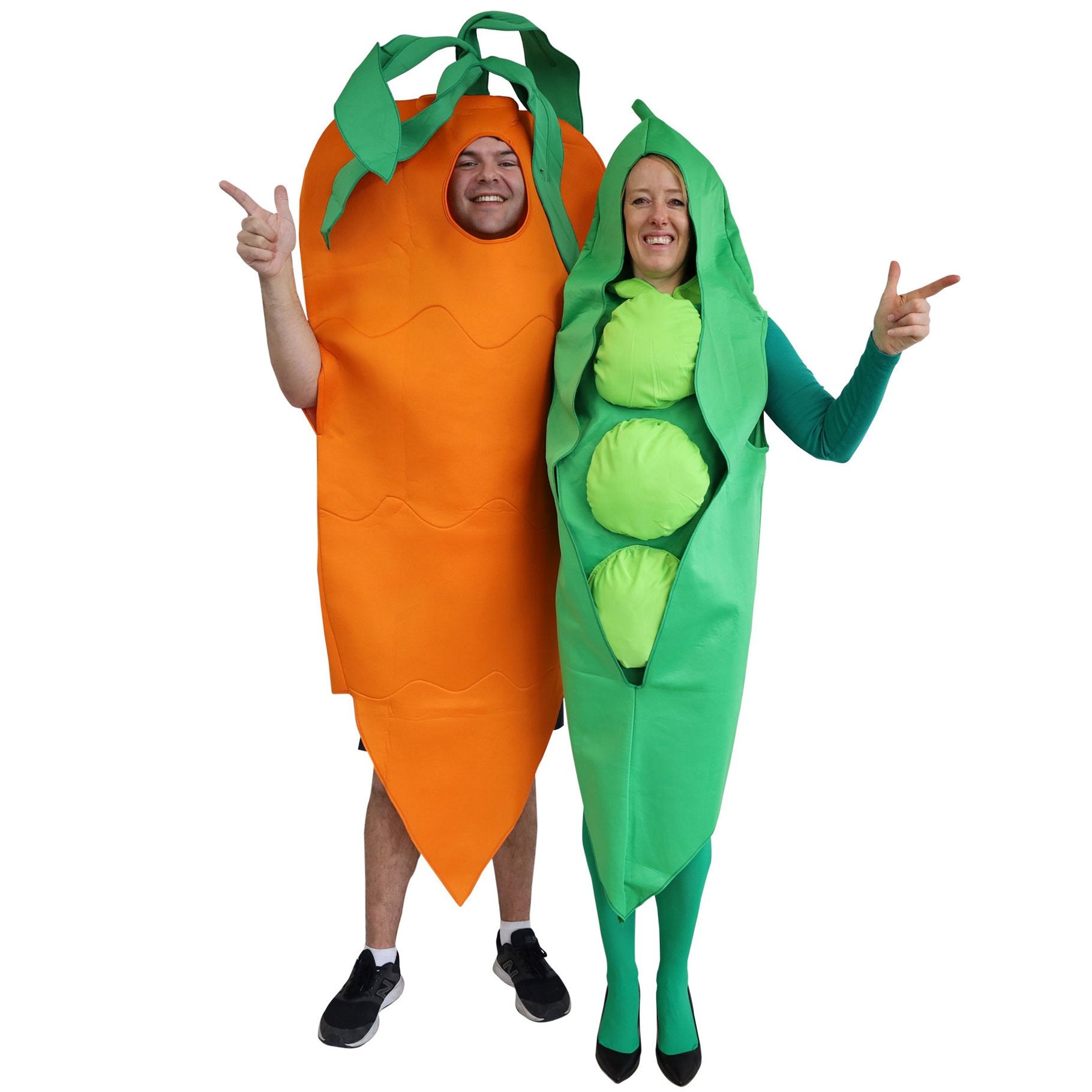 Costume Adult Food Vegetable Carrot Tabard