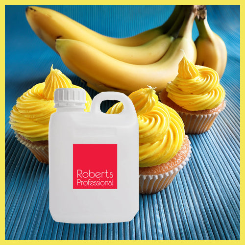 Roberts Banana Flavouring 1 litre (Oil Soluable) - order in only