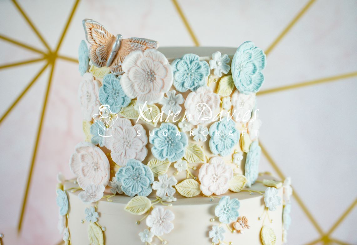 Mould Brush Embroidery Butterflies Karen Davies