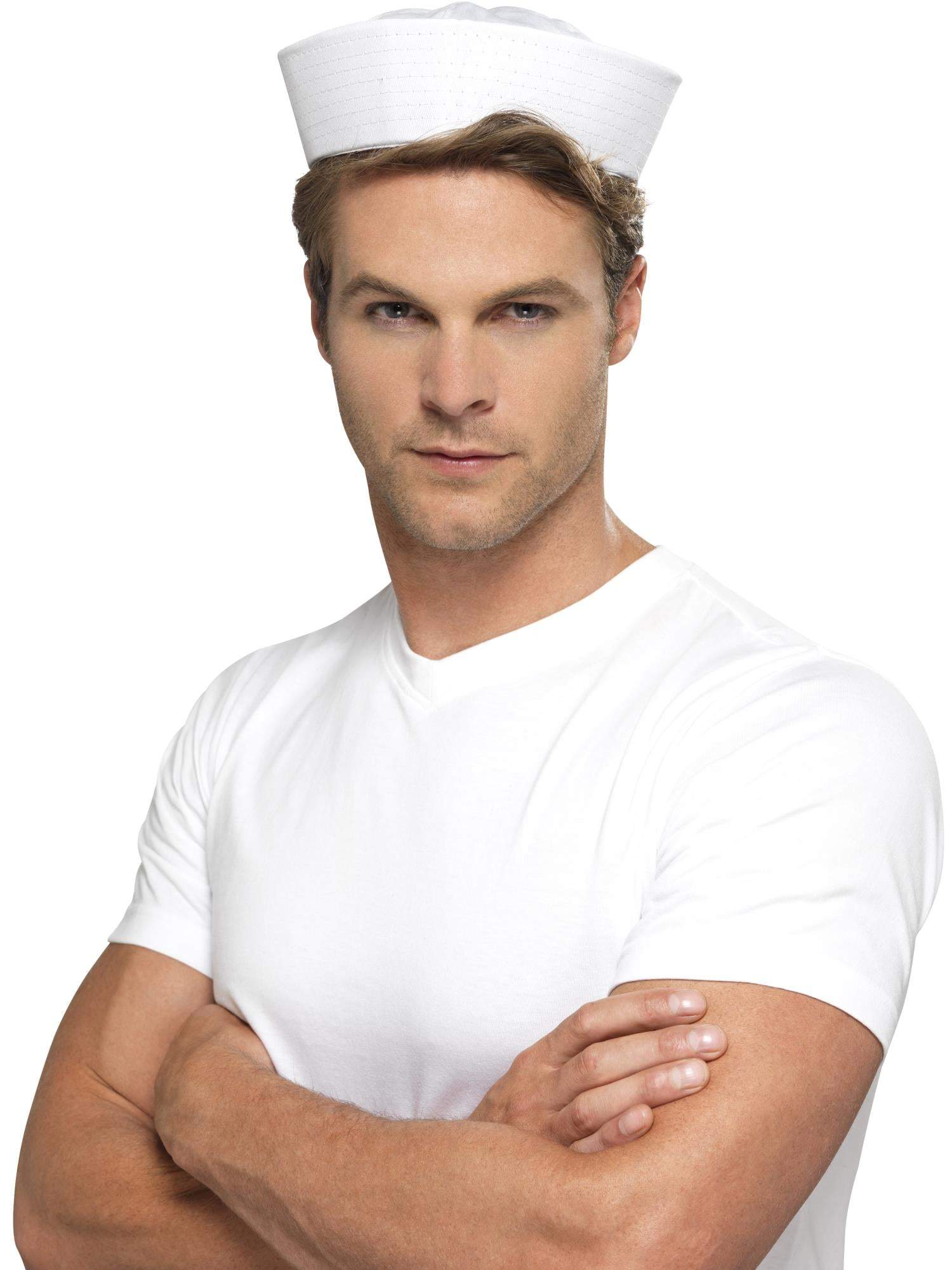 Hat Marine Sailor Gob White
