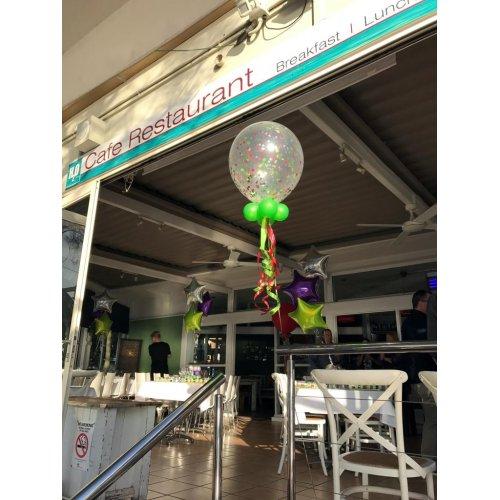 Balloons 46cm Crystal Clear Pk 25