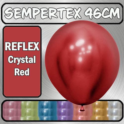 Balloons 46cm Reflex Red Pk 25