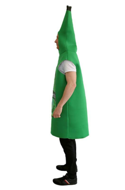 Costume Adult Lukinbetta Green Beer Bottle One Size