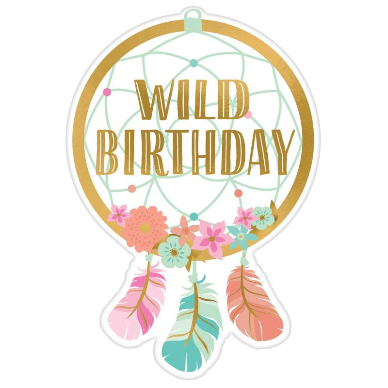 Wild One Postacrd Invitations Pk8 - Discontinued Line Last Chance To Buy