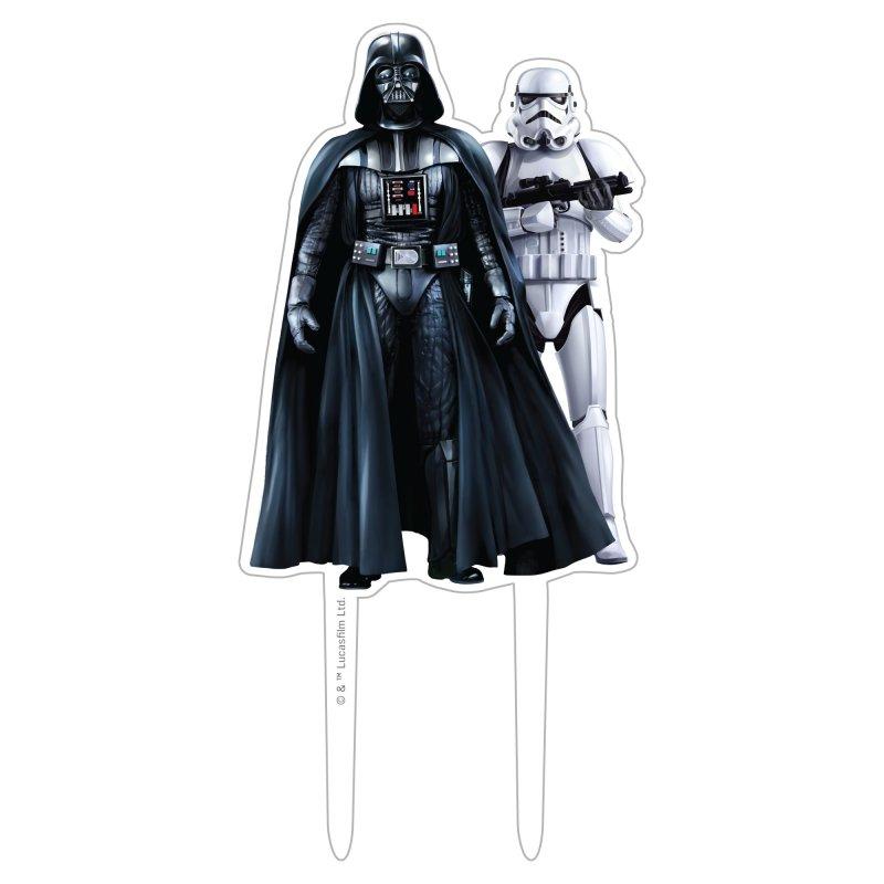 Star Wars Large Cake Topper/Pick Decoration Printed Acrylic