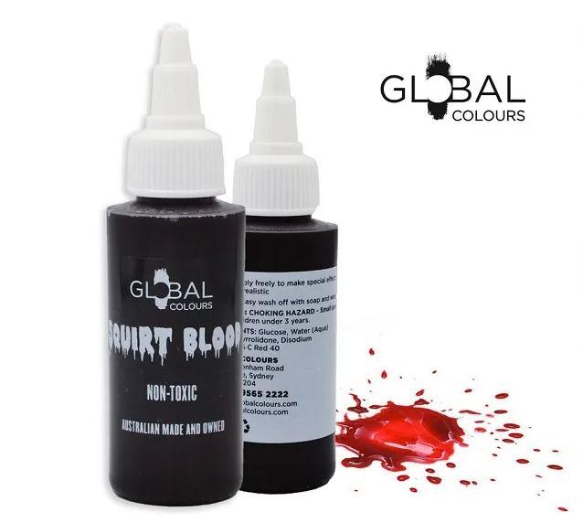 Global Squirt Blood Bright Red 50ml