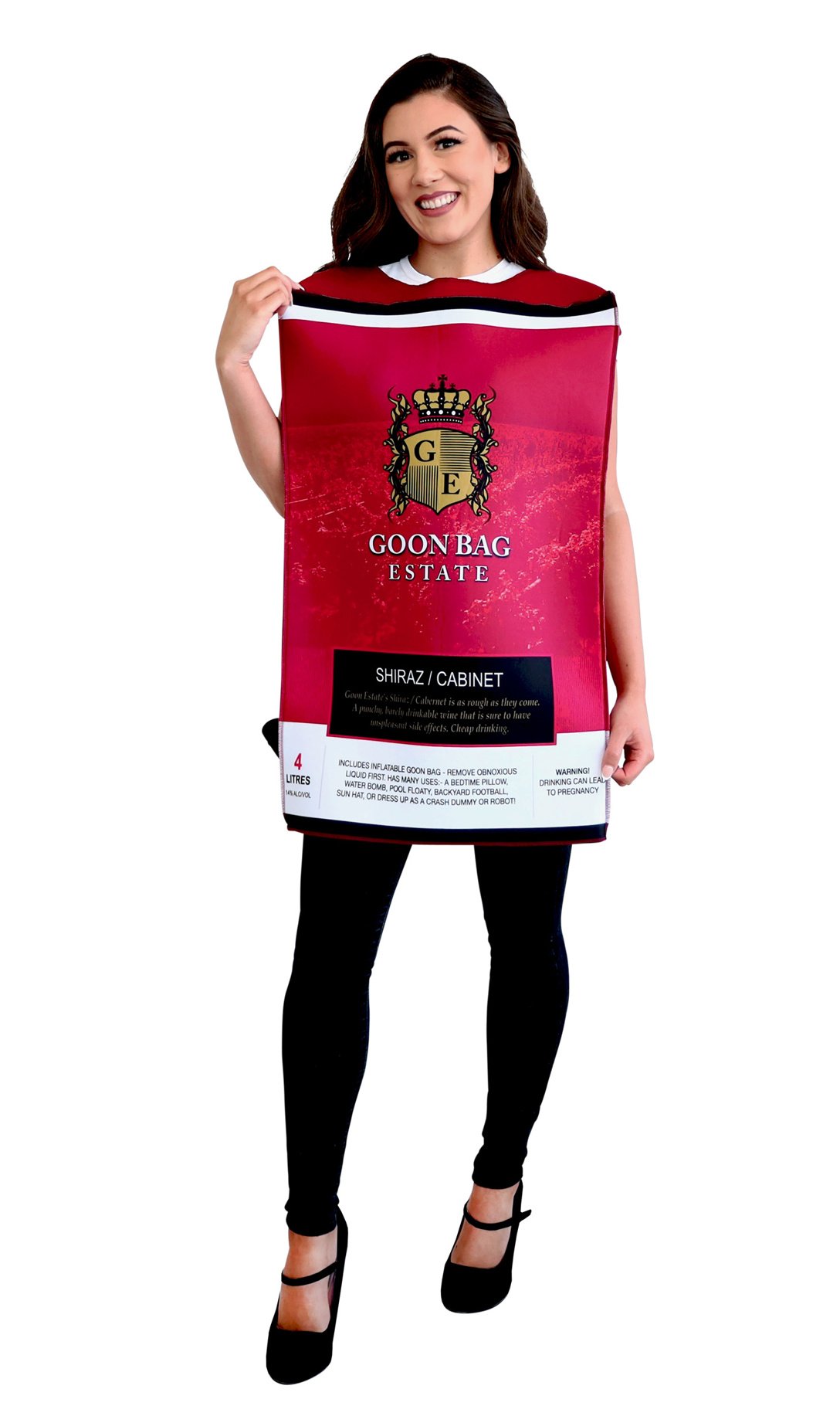 Costume Adult Aussie Wine Cask Novelty Funny One Size