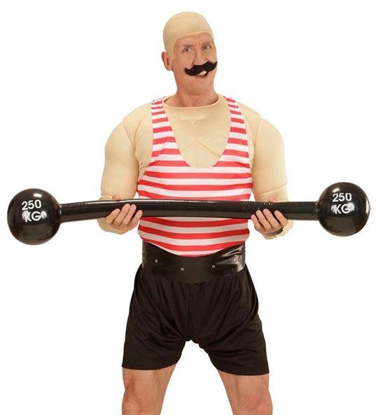 Inflatable Barbell/Gym Weight Muscle/Strong Man/Women Novelty Joke 120cm