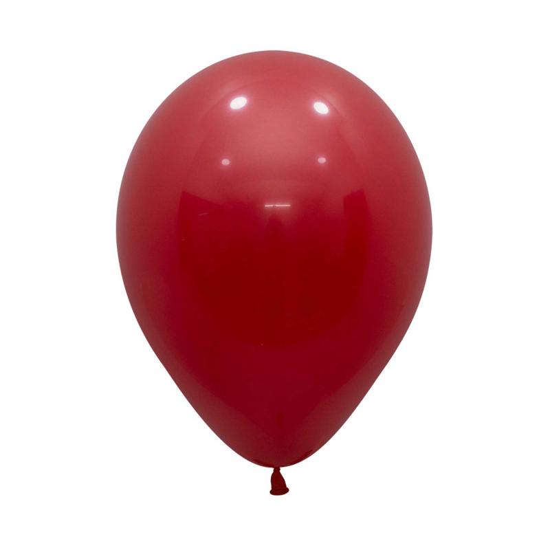 Latex Balloons 30cm Fashion Imperial Red Pk 100