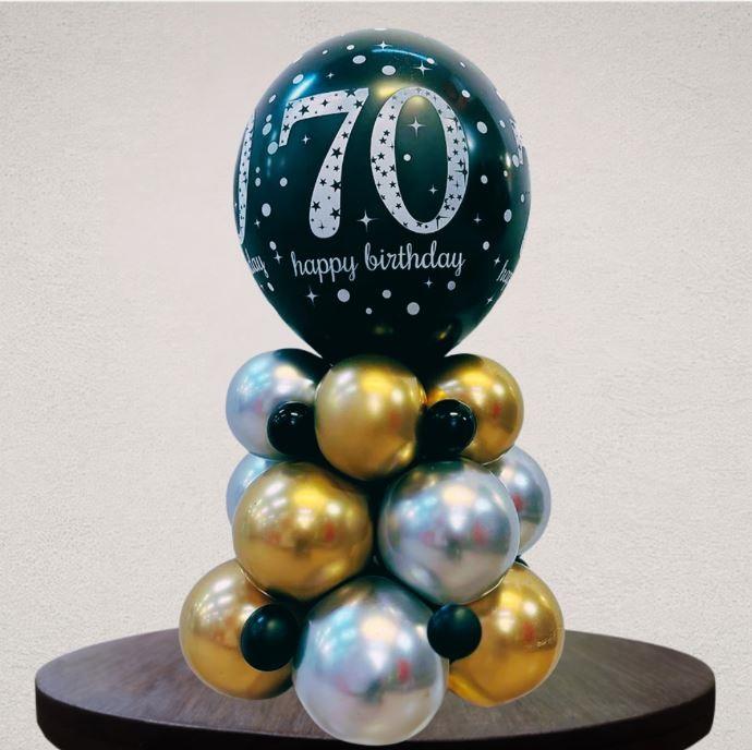 Balloon Bouquet Birthday Elevated Layered Centrepiece