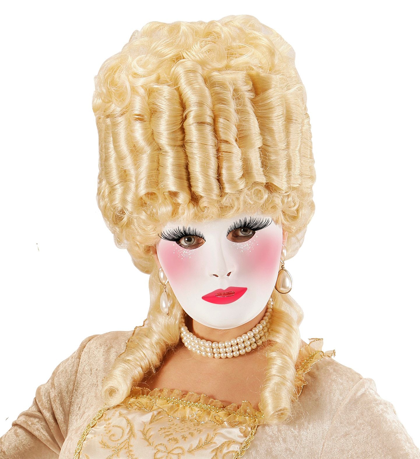 Mask Full Face White Matte Paintable Unisex Adult Design Your Own Mask