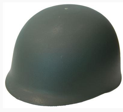 Hat Military Army/Soldier Deluxe Green Plastic