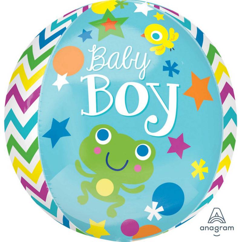 Balloon Shape Orbz Sweet Baby Boy Last Chance Buy