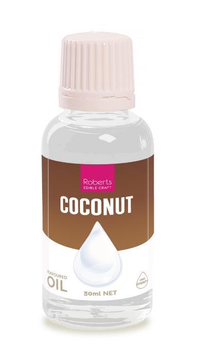 Coconut Oil Flavouring 30ml (Oil Soluable) Roberts