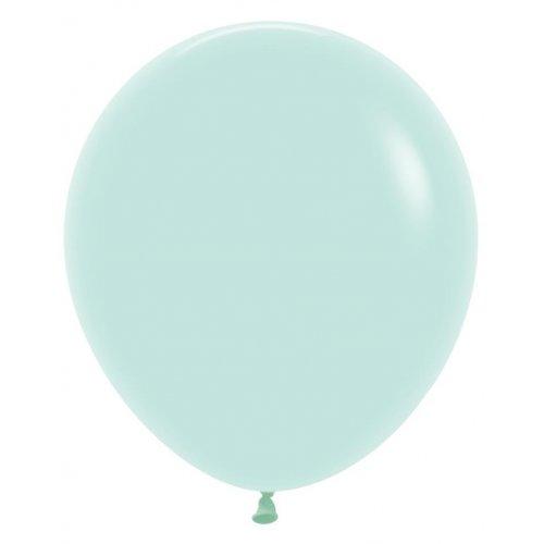 Balloons 46cm Pastel Matte Green Pk 25