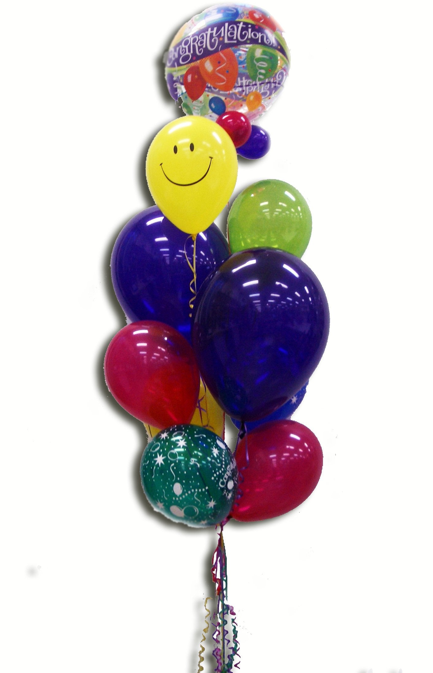 Balloon Bouquet Bunch Congrats All Smiles