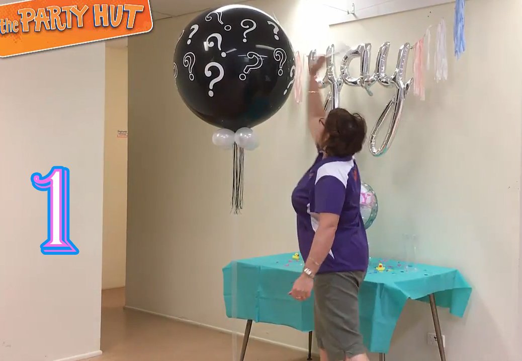 Gender Reveal Indoor Exploding Balloon
