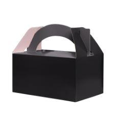Loot/Favour/Gift Lunch Box Black Pk 5