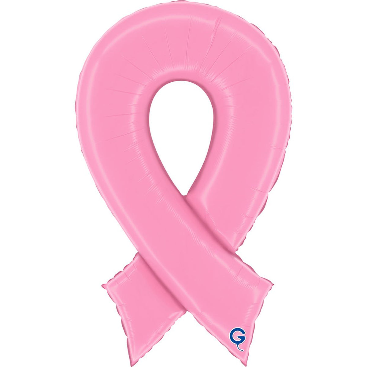 Balloon Foil Shape Pink Ribbon 94cm Grabo