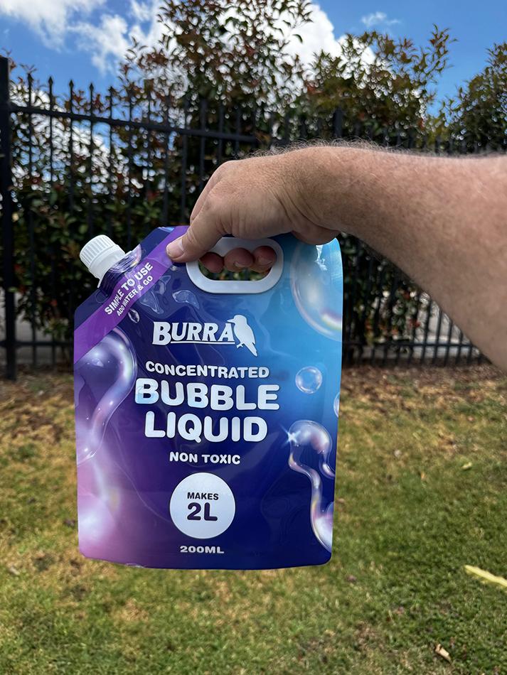 Bubble Machine Liquid Bagged Concentrate 200ml (Makes 2 Litres)