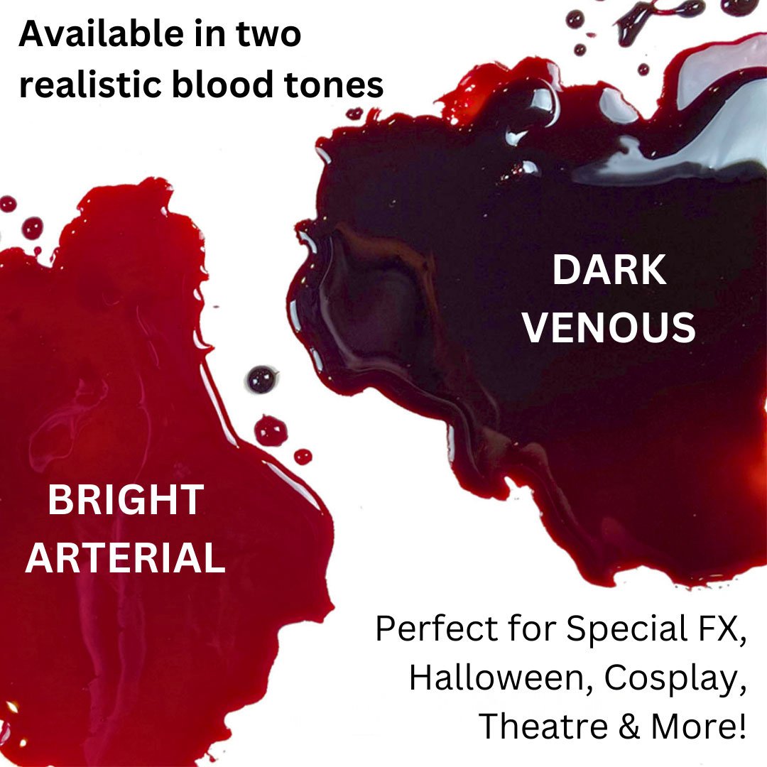 Make Up SpecialFx Mehron Stage Blood Dark Venous 472ml Professional Quality