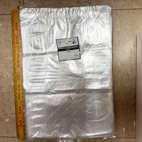 Polypropylene Bag 29x19x10cm Pk/100 30um