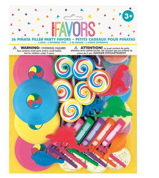 Festive Value Loot Bag Favours/Pinata Filler Pk/36