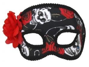 Mask Skulls/Roses Day Of The Dead - Discontinued Line Last Chance To Buy