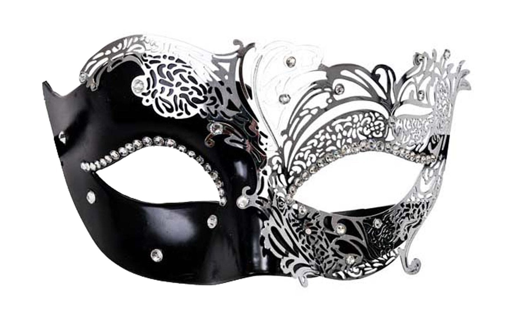 Mask Filigree Black / Silver