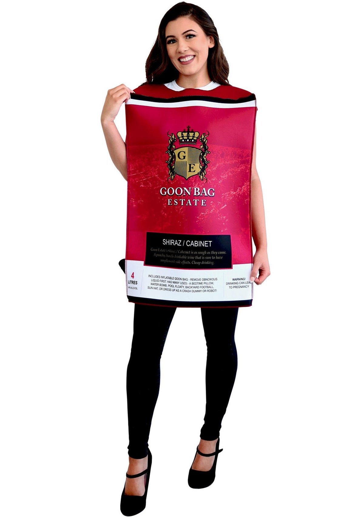 Costume Adult Aussie Wine Cask Novelty Funny One Size