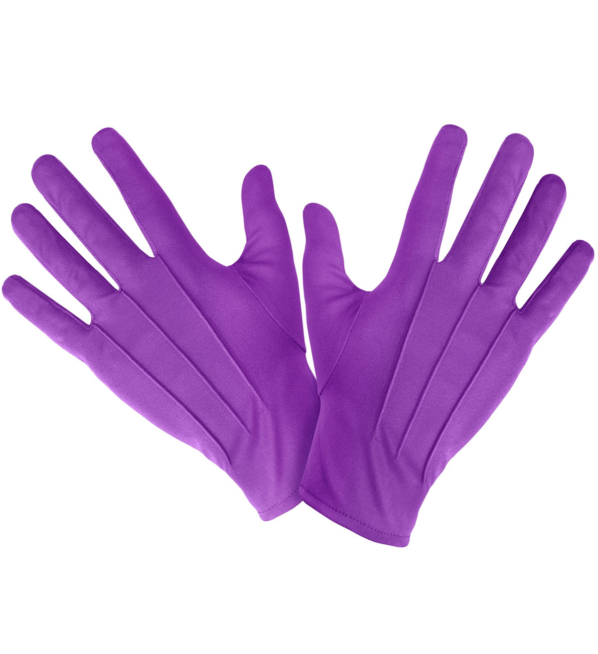 Gloves Short Purple Adult Character Costume Accessory