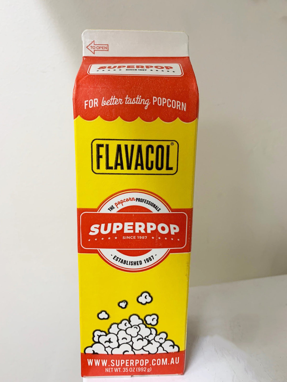 Flavacol Superpop Brand 992g (Butter Salt Flavour)