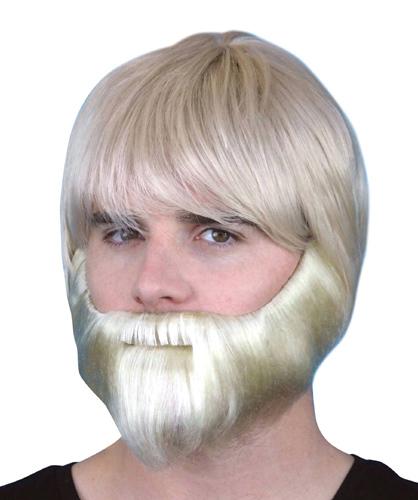 Beard Blonde Synthetic With Elastic - Wig Not Included