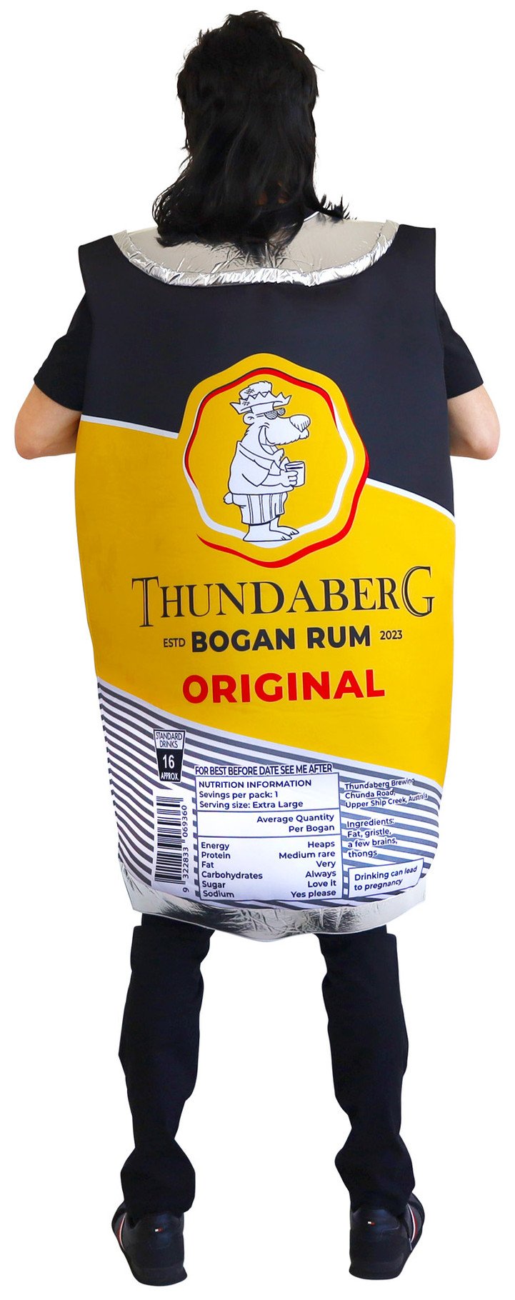 Costume Adult Thunderburg Bogan Rum One Size