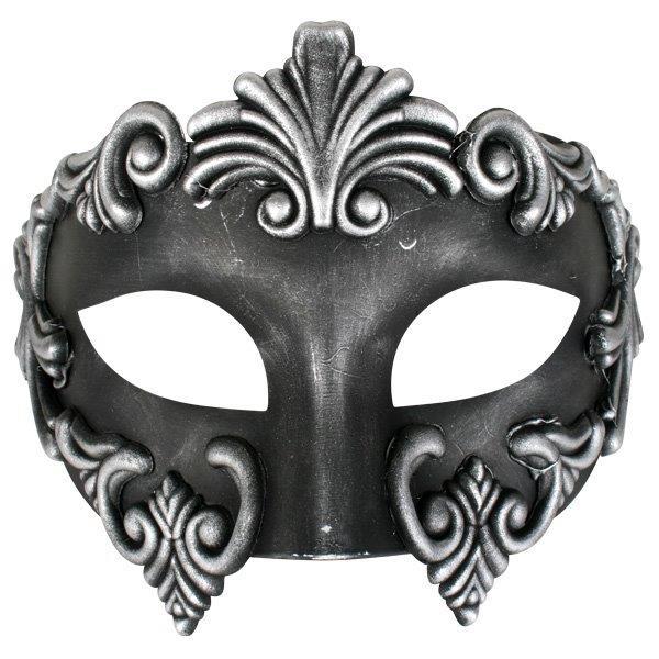 Mask Eye Masquerade Lorenzo Silver & Black