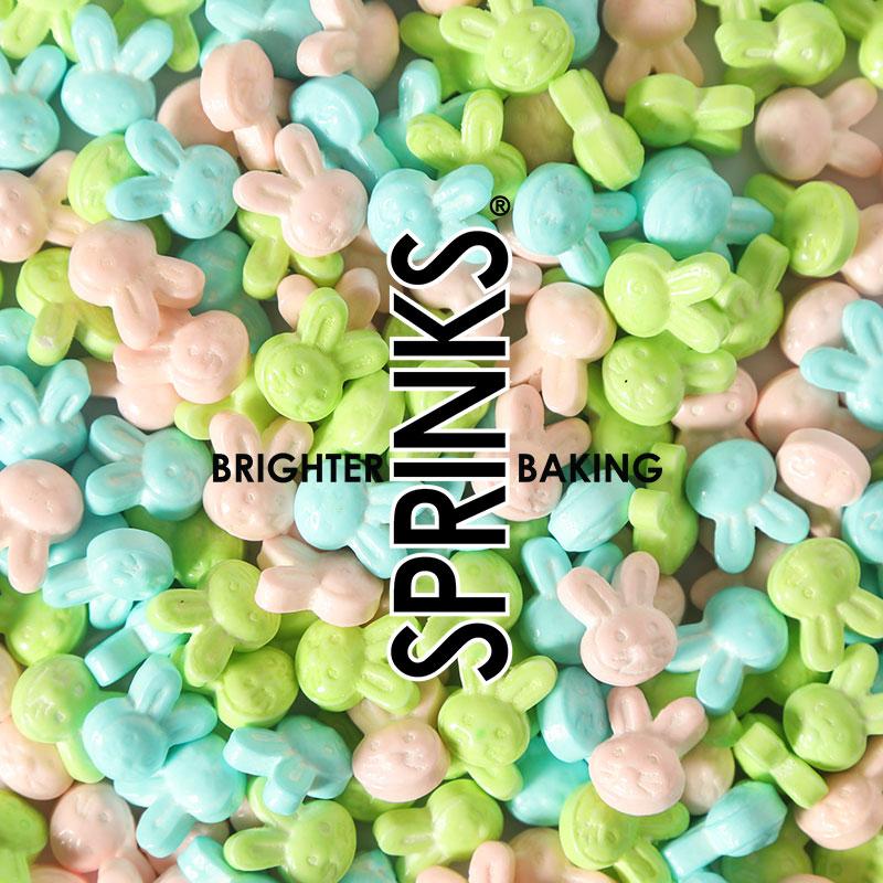 Sprinkles Pastel Easter Bunnies 70g Edible Sprinks
