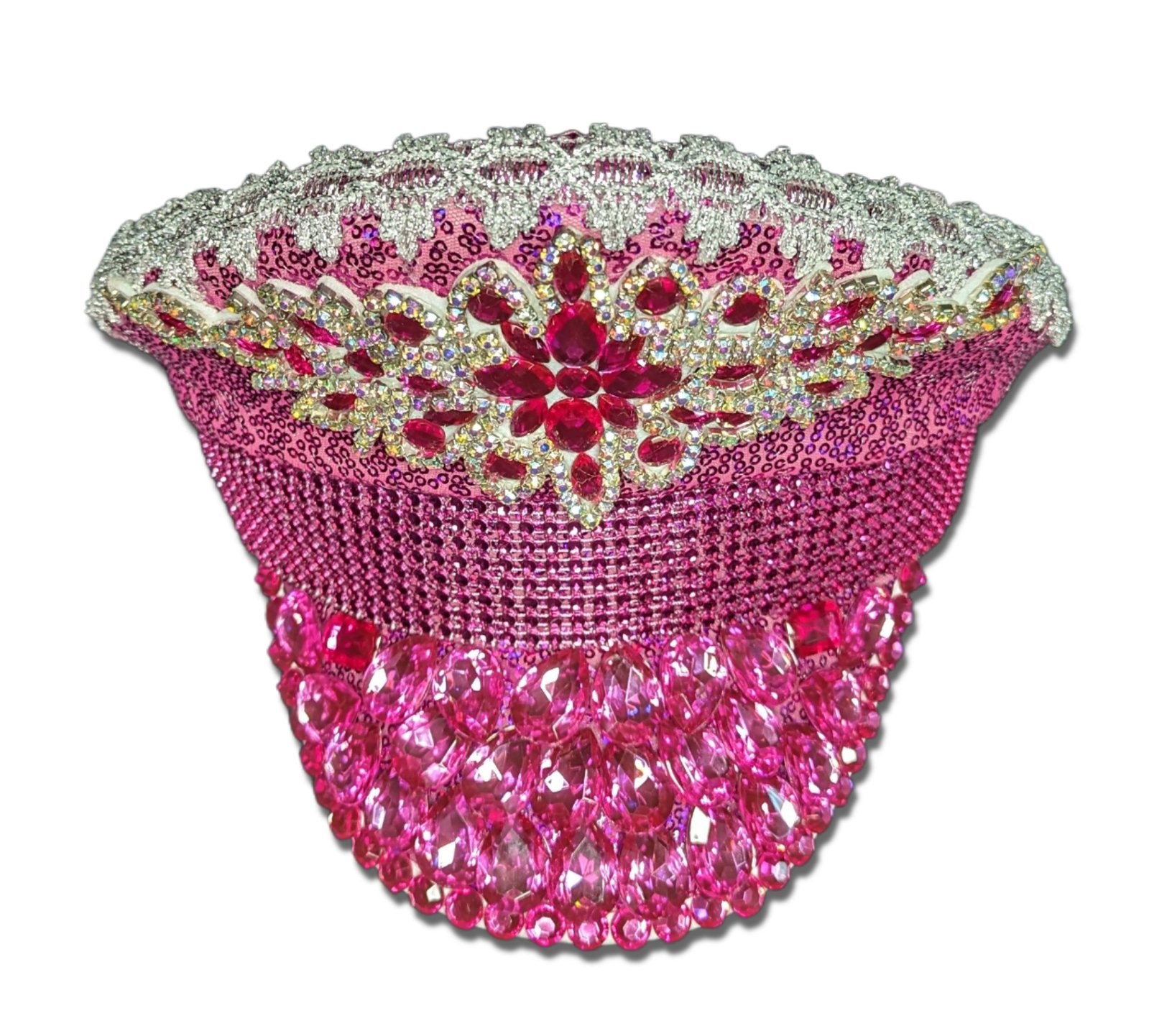 Hat Sequin Festival Pink Deluxe