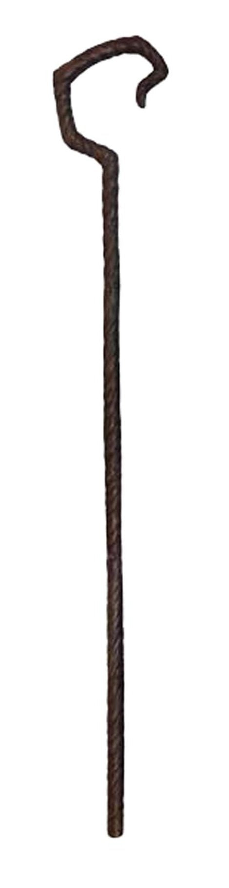 Crosier/Crook Hooked Staff Bishop Wizard/Witch Walking Stick 150cm