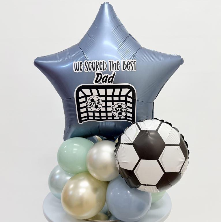 Fathers Day Customised Soccer Dad Centrepiece