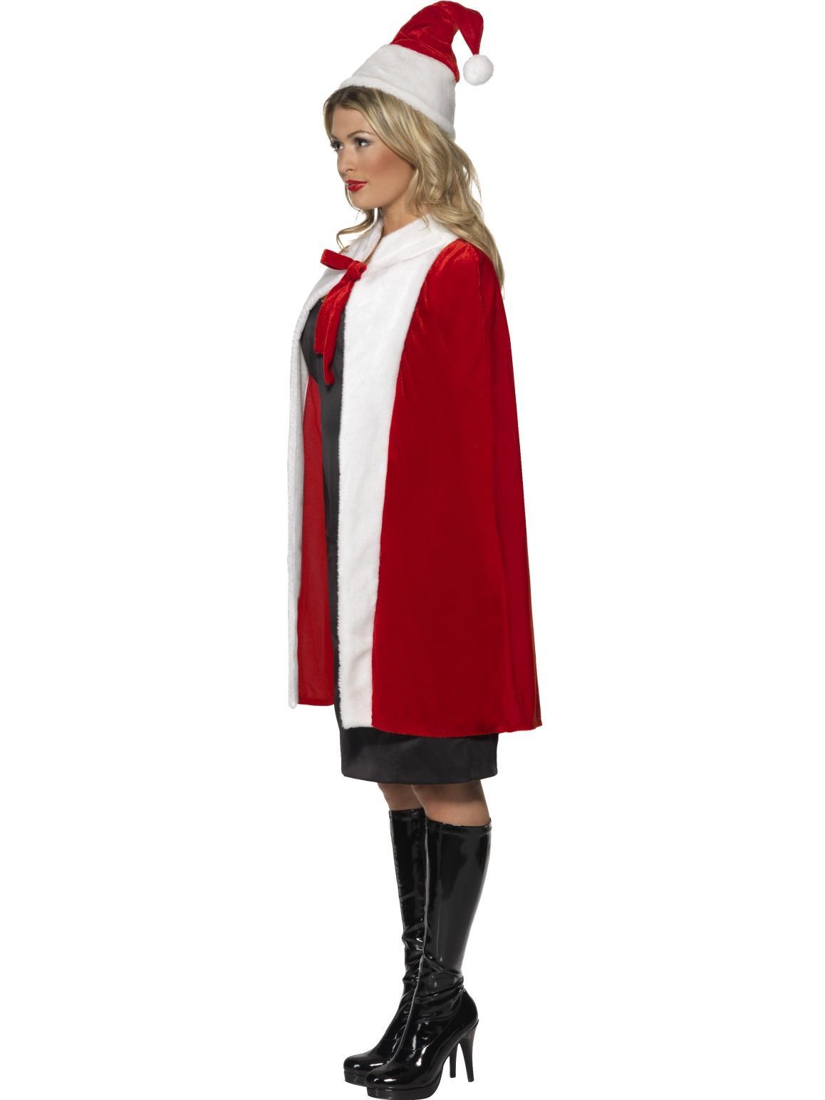 Cape Red Luxury Santa Kit With Hat Deluxe One Size Fits Most