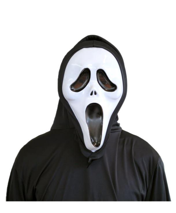 Mask Hooded Ghost Halloween Horror Screaming
